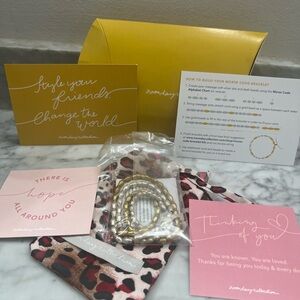 NOONDAY COLLECTION make your own Morse code bracelet  😍